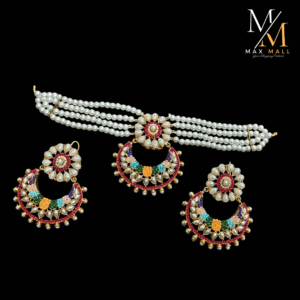 MULTI-STRAND PEARL CHOKER SET